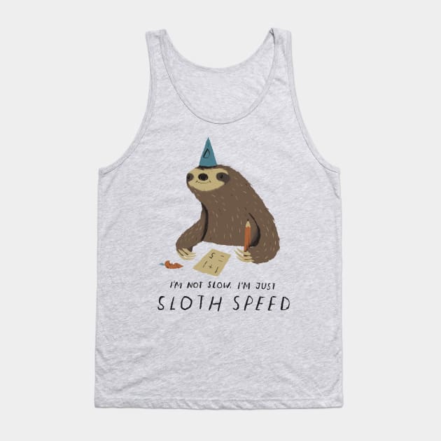 sloth speed Tank Top by Louisros